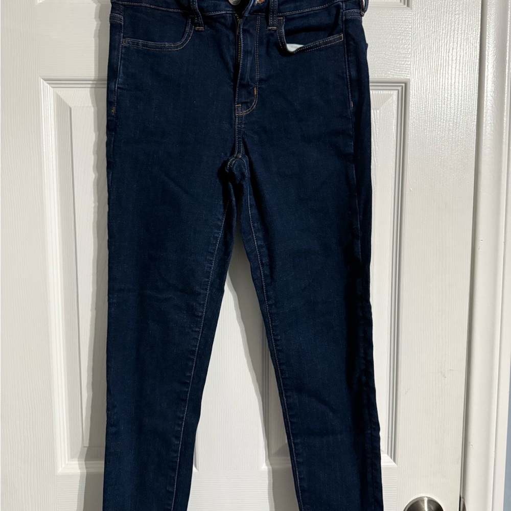 American Eagle Outfitters Dark Blue Skinny Jeans